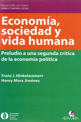 Economía, sociedad y vida humana