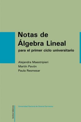Notas de Álgebra Lineal