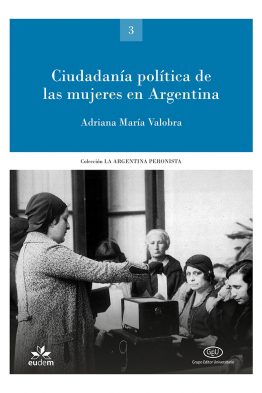 CIUDADANÍA POLÍTICA DE LAS MUJERES EN ARGENTINA