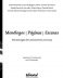 Monólogos | Páginas | Escenas  <span class="subtitulo"> Dramaturgias de Latinoamérica y Europa </span>