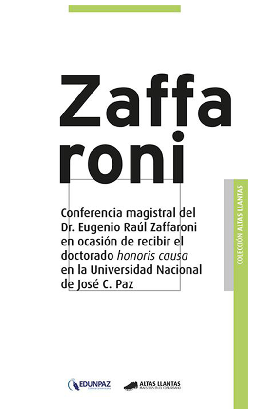 Zaffaroni - Conferencia magistral
