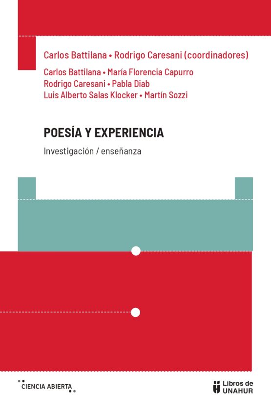 Poesía y experiencia <span class="subtitulo">Investigación / enseñanza</span>