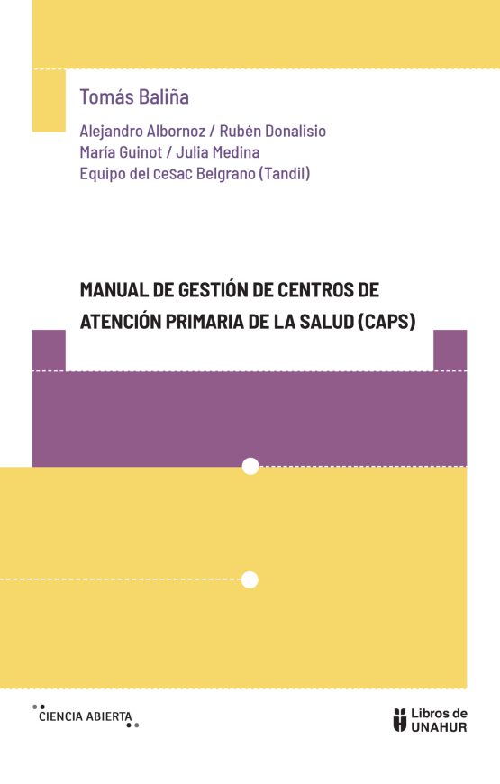 Manual de gestión de centros de atención primaria